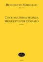 Ciaccona stravaganza e menuetto per cembalo f�r Clavier (Cembalo)