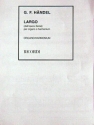 Largo aus Xerxes f�r Orgel oder Harmonium