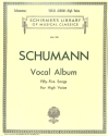 Vocal album 50 songs for high voice and piano Schirmer's library vol.120