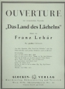 Das Land des L�chelns Ouvert�re f�r Orchester Direktion und Stimmen