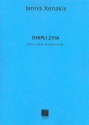 Dhipli zyia pour violon et violoncelle 2PARTITIONS