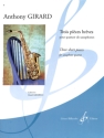 3 pi�ces br�ves pour quatuor de saxophones partition+parties