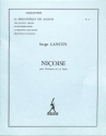 Nicoise pour clarinette en sib et piano la bibliotheque de solistes vol.2