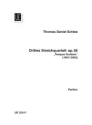 Streichquartett Nr.3 op.56 Partitur Tempus floridum