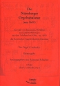 Die N�rnberger Orgeltabulatur um 1650 f�r Orgel