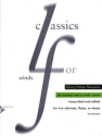 6 Sonaten und ein Zirkelkanon f�r 2 Klarinetten(2 Fl�ten, 2 Oboen) 