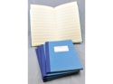 Notenbuch Oktav-Format hoch 12 Systeme 48 Seiten 17x27 cm Fadenheftung, Leinen
