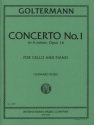 Konzert a-moll op. 14 f�r Violoncello und Klavier