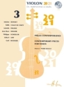 Violon 20-21 vol.3 (+CD) pi�ces contemporaines pour 1-3 violons (avec et sans piano, violoncelle)