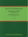Echo-Parthia  Es-Dur f�r 2 Klarinetten, 2 H�rner und 2 Fagotte Partitur und Stimmen
