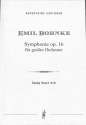 Sinfonie op.16 f�r Orchester Studienpartitur