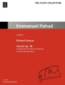 Sonate op.18 f�r Violine und Klavier f�r Fl�te und Klavier Pahud, Emmanuel, Arr.