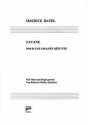 Pavane pour une infante defunte f�r Fl�te und Orgel