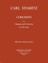 Konzert Es-Dur f�r Klarinette und Orchester f�r Klarinette und Klavier