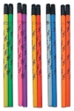 Pencil treble clef sorted by color  set of 10