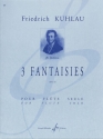 3 fantaisies op.38 pour fl�te seule
