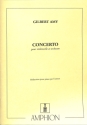 Concerto pour violoncelle et orchestre pour violoncelle et piano