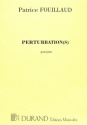 Pertubations f�r Klavier
