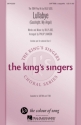 Lullabye for mixed chorus a cappella choral score