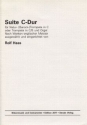 Suite C-Dur f�r Natur- (Barock-)Trompete in C oder Trompete in C/B und Orgel