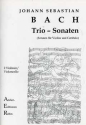 Trio-Sonaten f�r Violine und Cembalo f�r 2 Violinen und Violoncello Stimmen