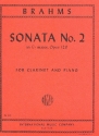Sonata e flat major op.120 for clarinet and piano
