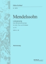 Sinfonie Nr.2 op.52 f�r Soli, Chor und Orchester Klavierauszug (dt)