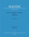 Missa St. Bernardi von Offida Heiligmesse Hob. XXII:10 f�r Soli, Chor und Orchester Klavierauszug (la)