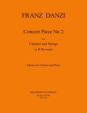 Concert Piece no.2 in g Minor for clarinet and string quartet for clarinet and piano