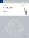 6 Bagatellen f�r Holzbl�serquintett f�r 4 Saxophone (SATBar) Partitur und Stimmen