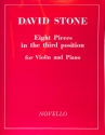 8 Pieces in the third Position for violin and piano