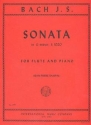 Sonata g minor BWV1020 for flute and piano