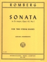 Sonata op.3,1 for 2 string basses