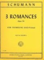 3 Romances op.94 for trombone and piano