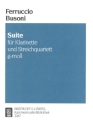 Suite g-Moll f�r Klarinette und Streichquartett