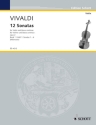 12 Sonaten op.2 Band 1 f�r Violine und Klavier