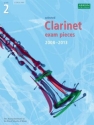 Selected Clarinet Exam Pieces 2008-2013 Grade 2 for clarinet and piano