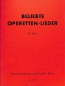 Beliebte Operettenlieder f�r Tenor