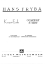 Konzert-Et�de f�r Kontrabass und Klavier
