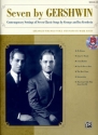 Seven by Gershwin (+CD) for medium low voice and piano