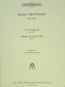 2 Andante op.122  -  Adagio im freien Styl op.35 f�r Orgel