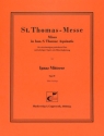 St. Thomas-Messe  f�r gem Chor und Orgel- oder Bl�serbegleitung Partitur