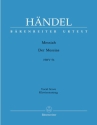 Der Messias HWV56 - Oratorium in drei Teilen f�r Soli, gem Chor und Orchester Klavierauszug (dt/en)