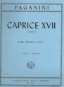 Caprice no.17 op.1 for cello solo
