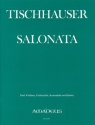 Salonata fuer 2 Violinen, Violoncello, Kontrabass und Klavier Stimmen
