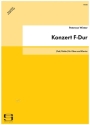 CONCERTO F-DUR FUER OBOE UND ORCHE- STER AUSGABE F. OBOE UND KLAVIER FEIT, PIERRE W., ED.