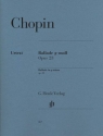 Ballade g-Moll op.23 f�r Klavier