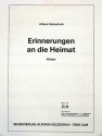 ERINNERUNGEN AN DIE HEIMAT WALZER FUER AKKORDEON (MIT 2. STIMME)