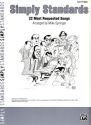 Simply Standards for piano (with text)