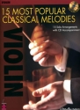 15 most popular classical Melodies (+CD) for violin
